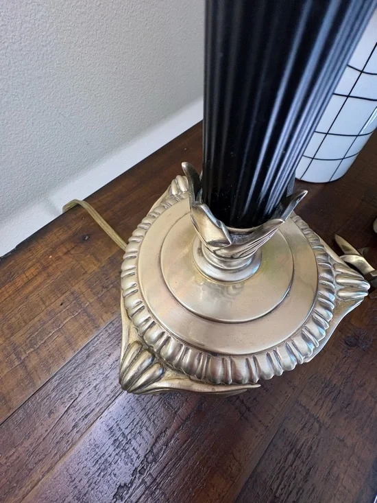 Vintage French Empire Style Table Lamp - Picture 13 of 16